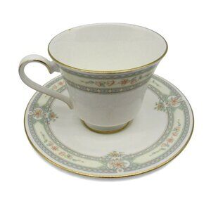 ROYAL DOULTON Chatham H5141 Tea Cup And Saucer Engand 1988 Vintage